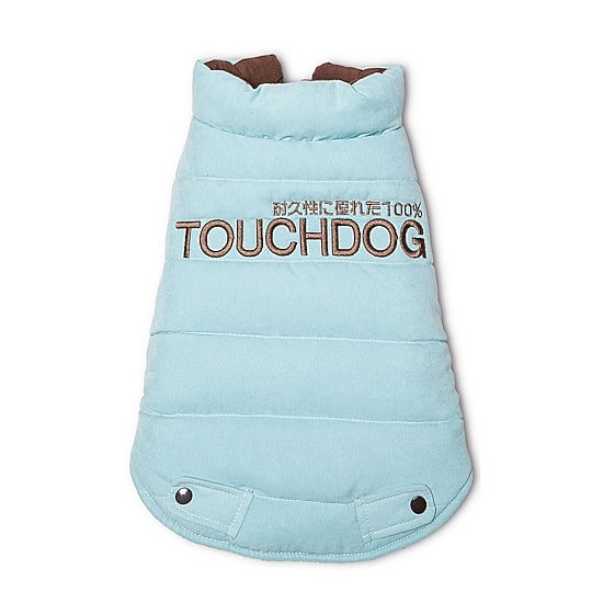 The Pet Life Touchdog Waggin Swag Reversible Insulated Pet Coat