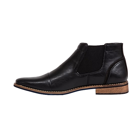 Deer Stags Mens Argos Block Heel Chelsea Boots
