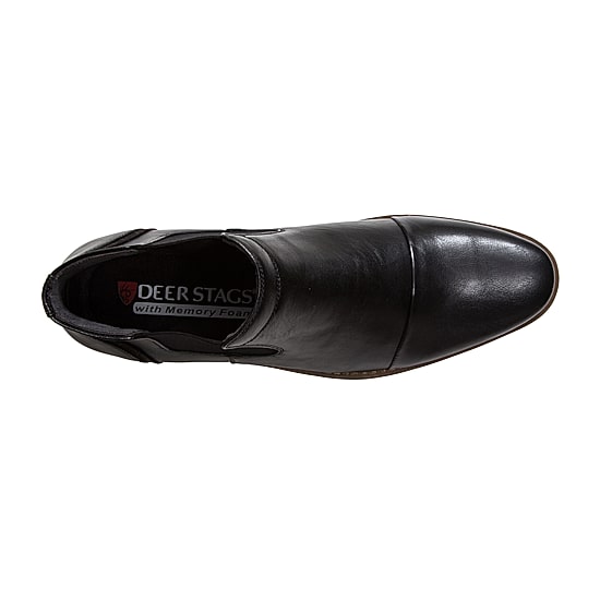 Deer Stags Mens Argos Block Heel Chelsea Boots