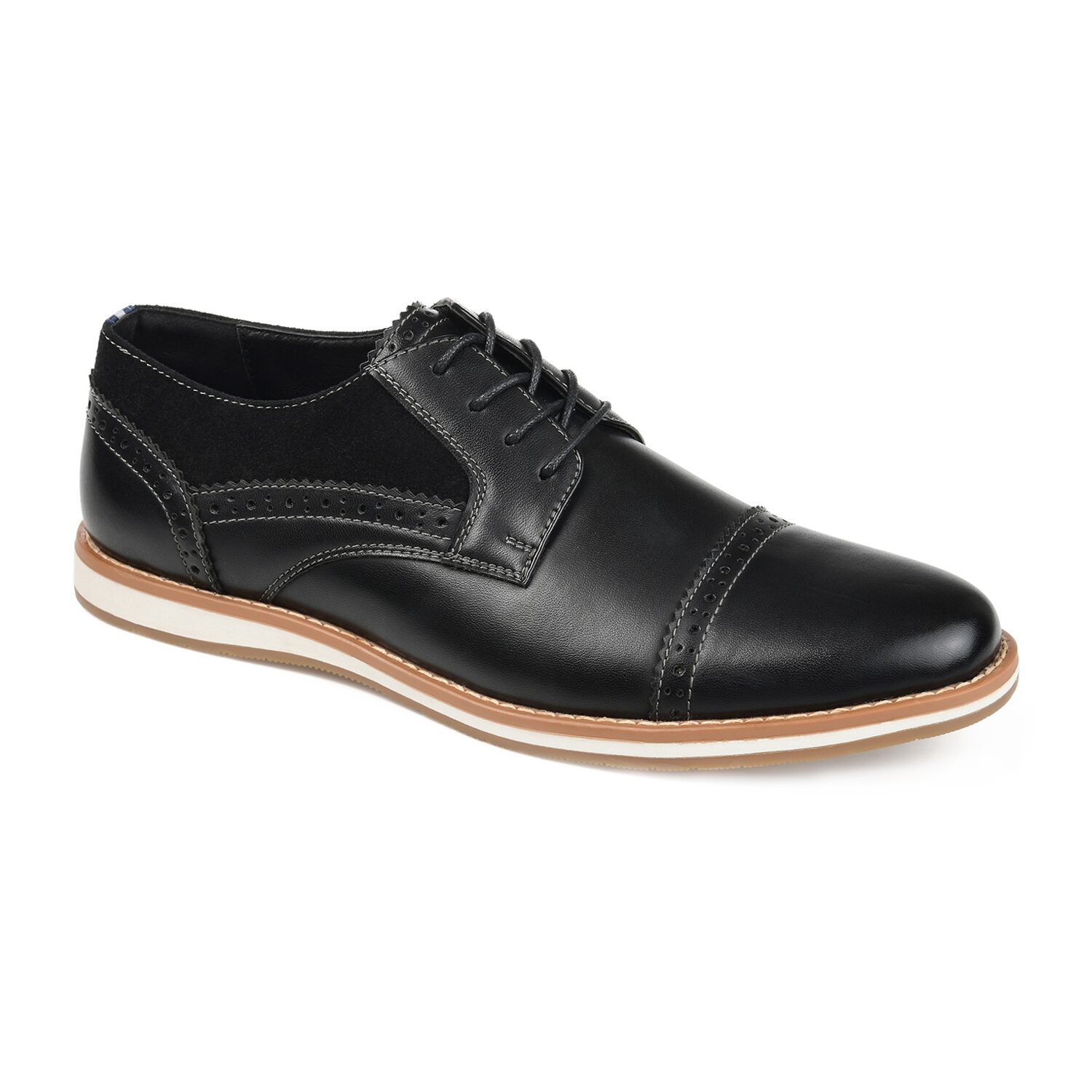 Vance Co Griff Mens Round Closed Toe Loafers