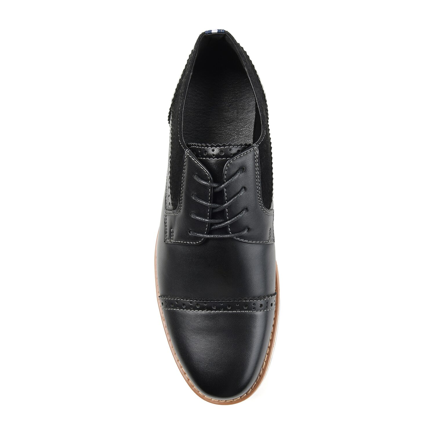 Vance Co Griff Mens Round Closed Toe Loafers
