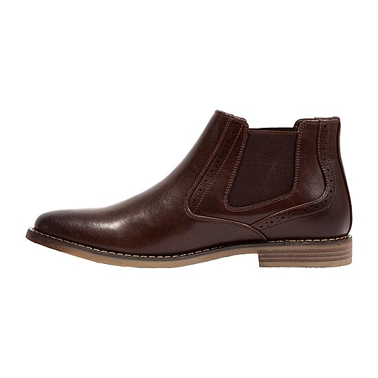 Deer Stags Mens Malcolm Block Heel Chelsea Boots