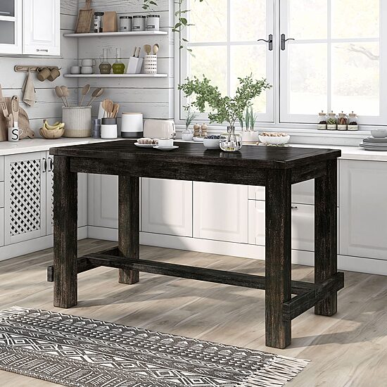 Furniture of America™ Dimond Rectangular Wood-Top Dining Table
