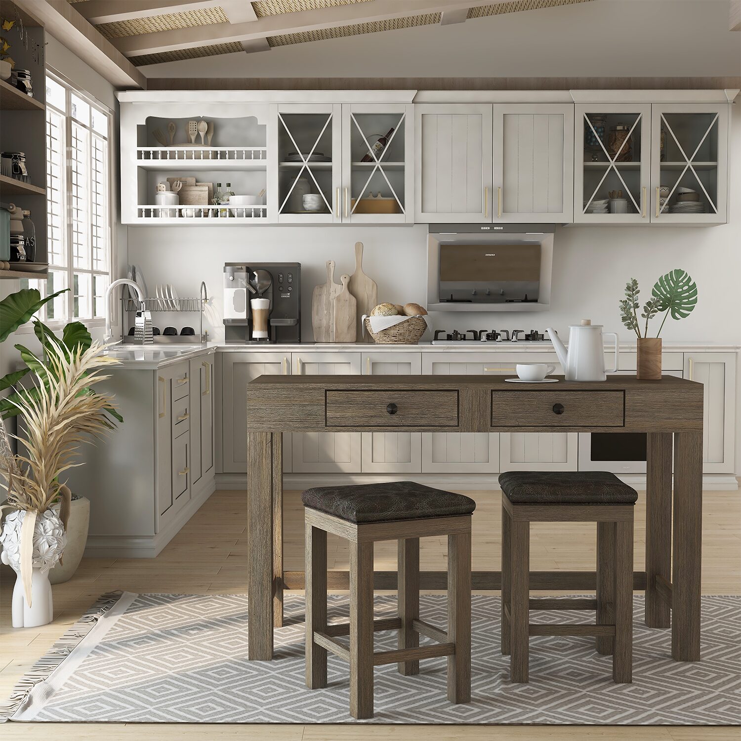Furniture of America™ Coolidge 3-pc. Pub Set
