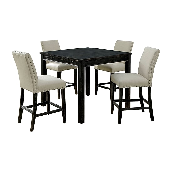 Delilah 5-pc. Counter Height Square Dining Set