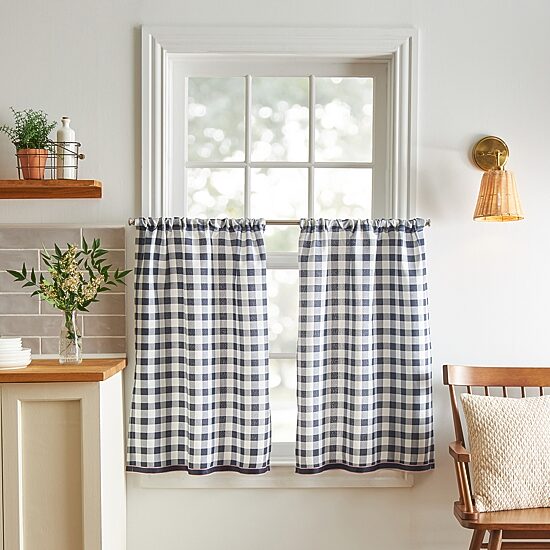 Martha Stewart Chickens 3-pc. Rod Pocket Window Tier