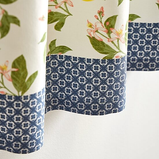 Martha Stewart Lemons 3-pc. Rod Pocket Window Tier