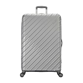 American Tourister Color Splash 28 Inch Hardside Expandable Checked Spinner Luggage