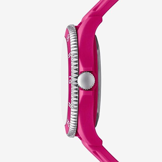 Skechers Womens Pink Strap Watch Sr6308