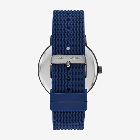 Skechers Mens Blue 5-pc. Watch Boxed Set Sr9123