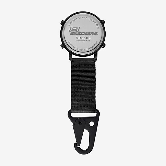 Skechers Mens Black 2-pc. Watch Boxed Set Sr8503