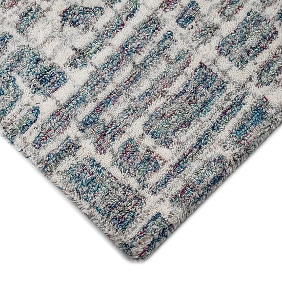 Liora Manne Savannah Grid Geometric Hand Tufted 2' X 7'6" Rectangular Runner