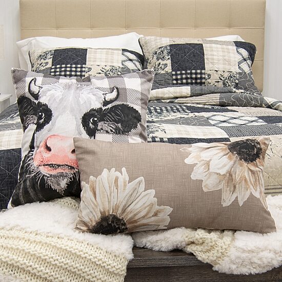 Donna Sharp Augusta Decor 2-pc. Multi-Pack Rectangular Square Throw Pillow