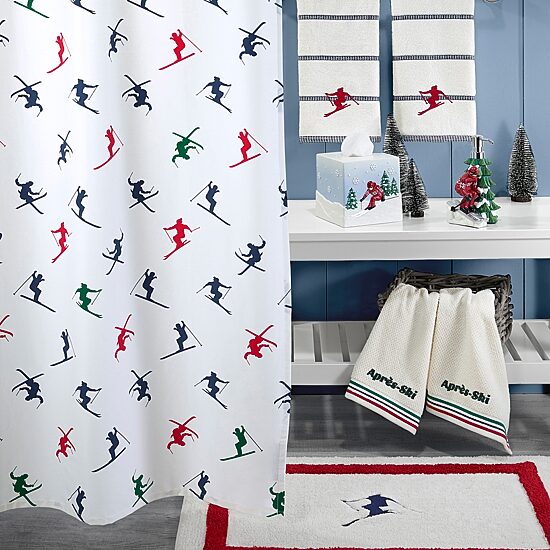IZOD Alpine Shower Curtain