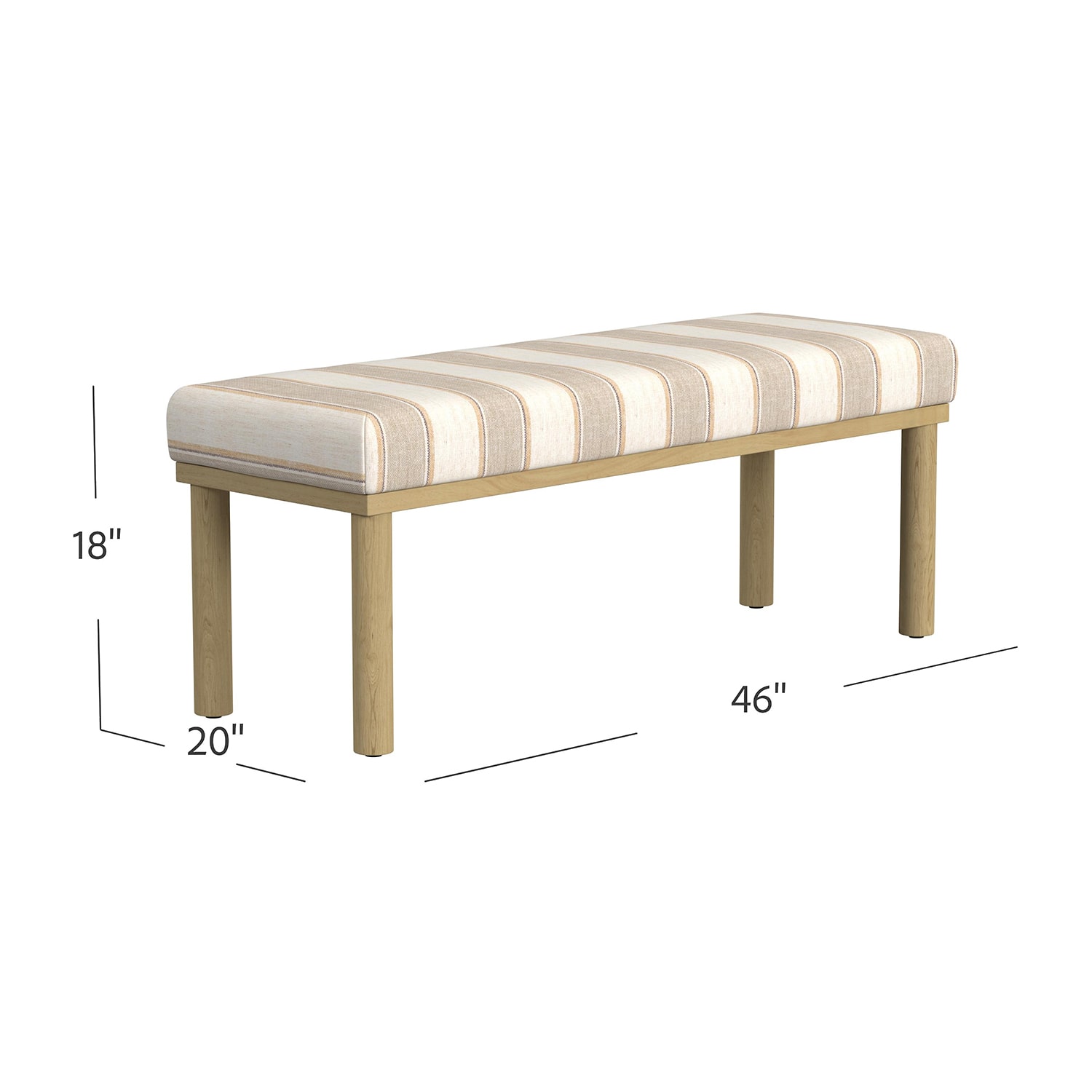 HOMEPOP Oslo Bench
