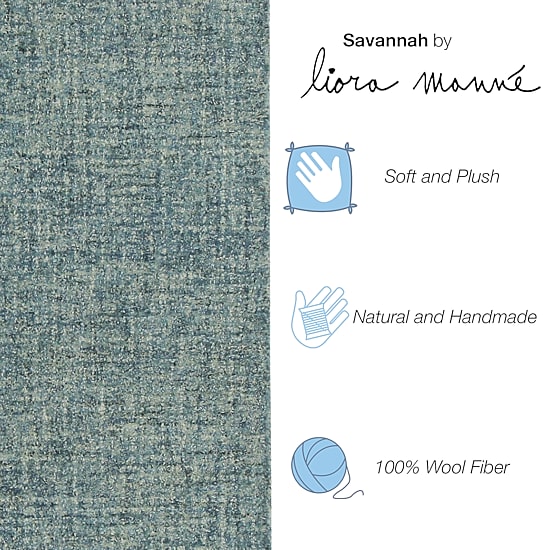 Liora Manne Savannah Fantasy Solid Hand Tufted Rectangular Area Rug