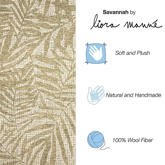 Liora Manne Savannah Floral Hand Tufted Rectangular Area Rug