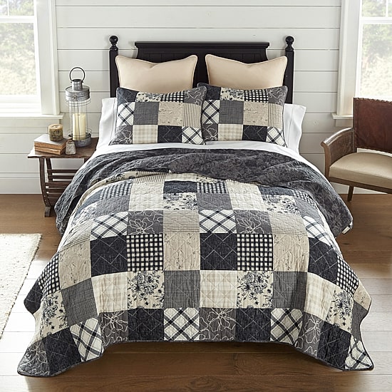 Donna Sharp Augusta 3-pc. Hypoallergenic Quilt Set