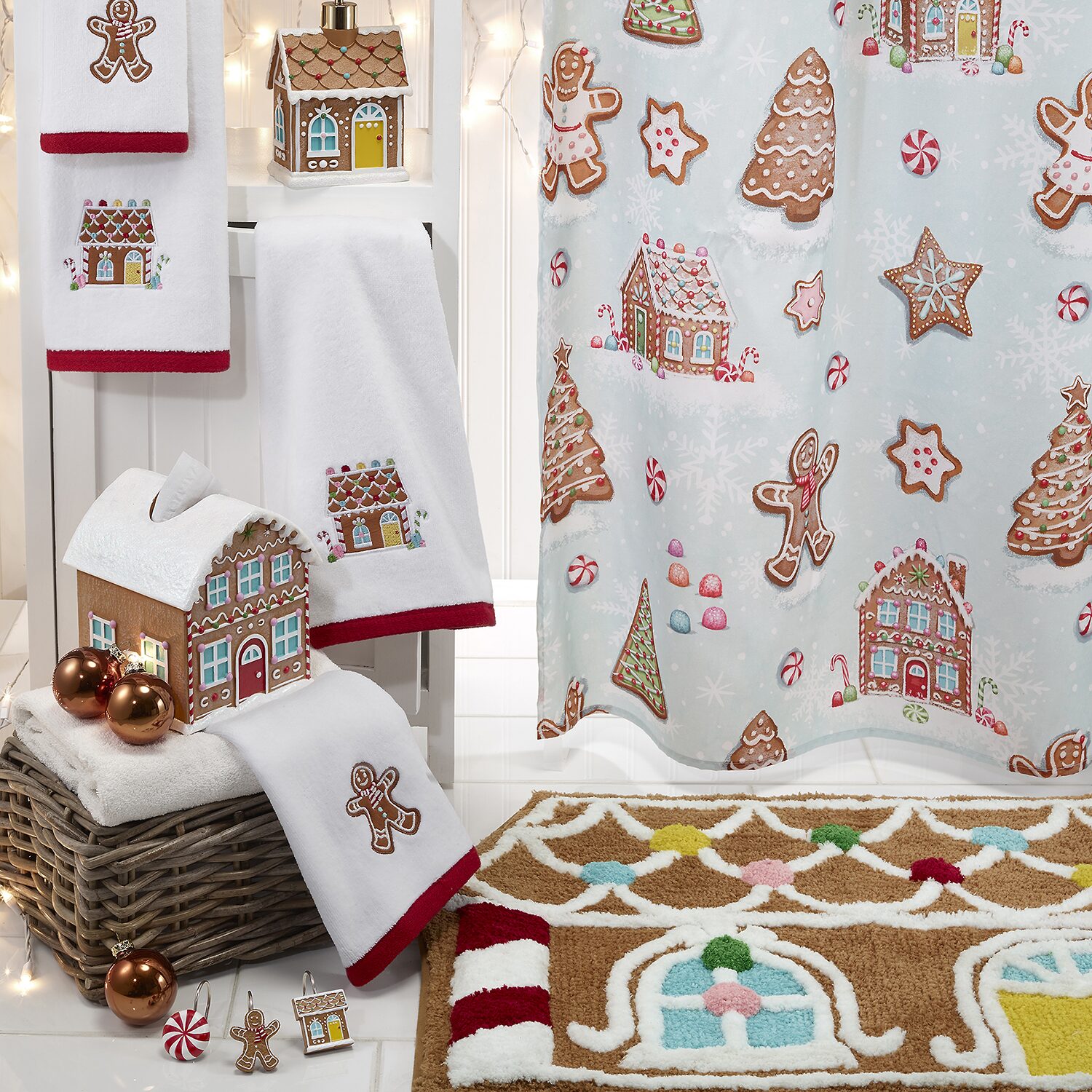 Avanti Sweet Treat Shower Curtain