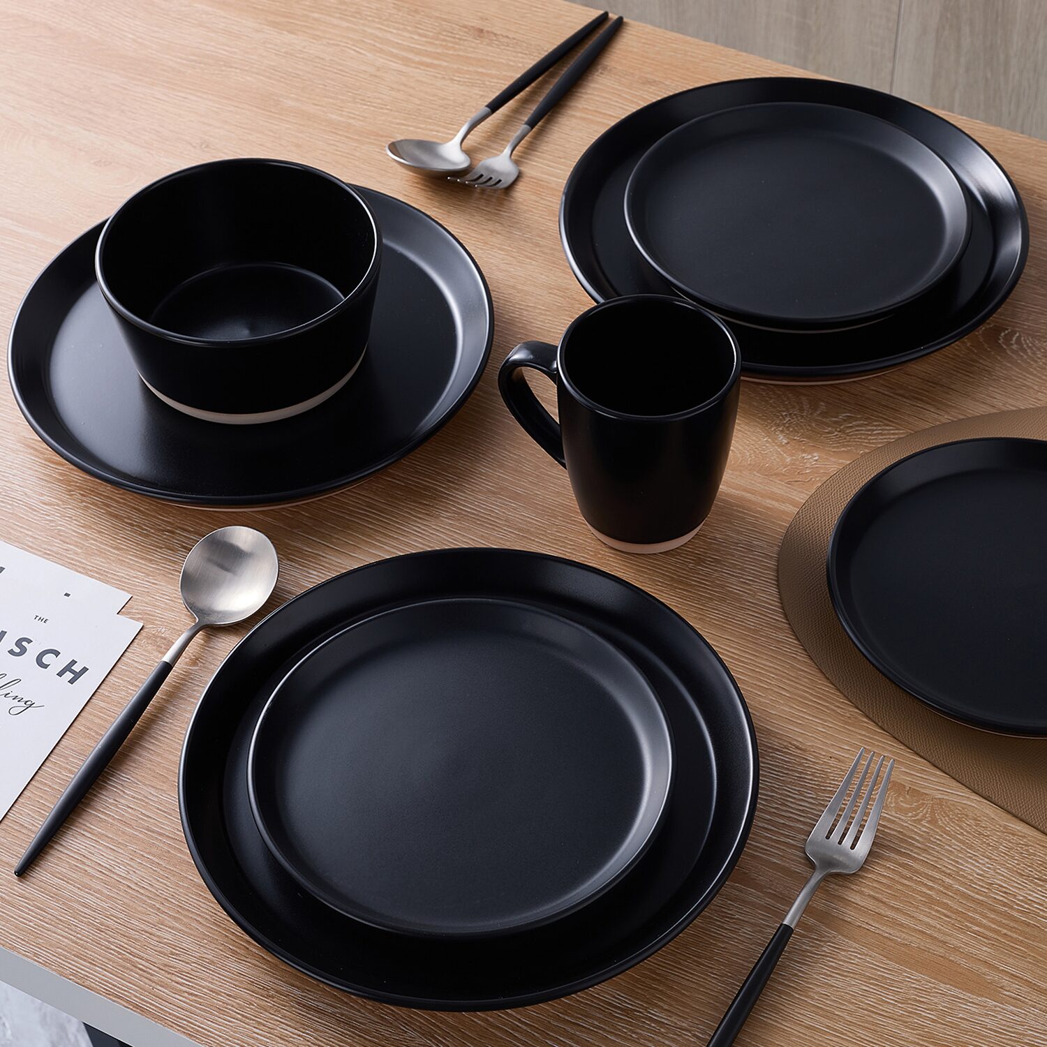 Stone + Lain Jules 32-pc. Stoneware Dinnerware Set
