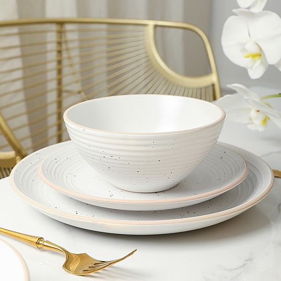 Stone + Lain Lauren 32-pc. Stoneware Dinnerware Set