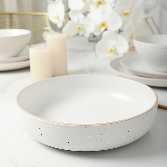 Stone + Lain Lauren 32-pc. Stoneware Dinnerware Set