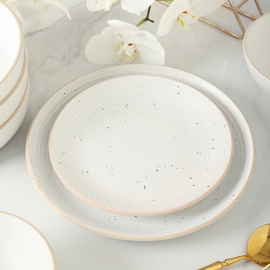 Stone + Lain Lauren 32-pc. Stoneware Dinnerware Set