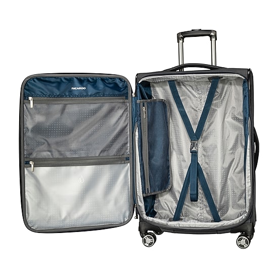 Ricardo Beverly Hills Avalon 24 Inch Softside Expandable Lightweight Checked Spinner Luggage