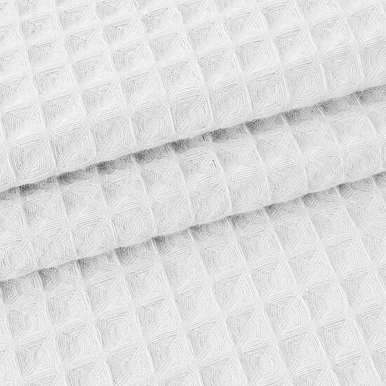 Awesome Home™ Spa Cotton Blend Waffle Shower Curtain