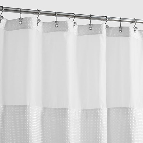 Awesome Home™ Polyester Waffle Snap In Liner Shower Curtain Set
