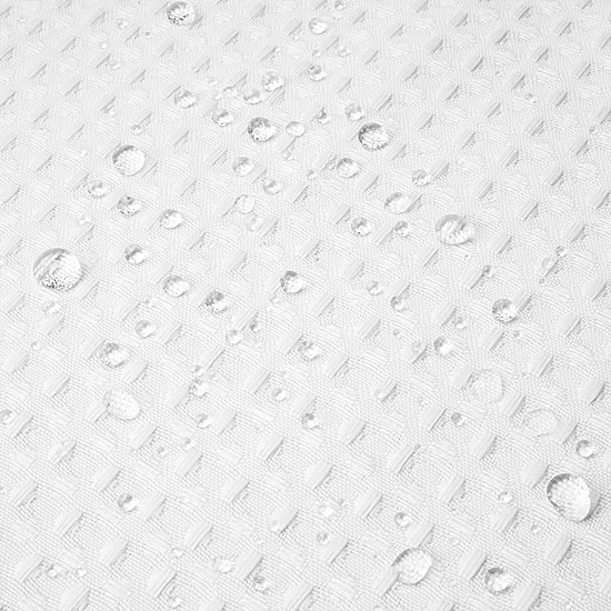 Awesome Home™ Polyester Waffle Snap In Liner Shower Curtain Set