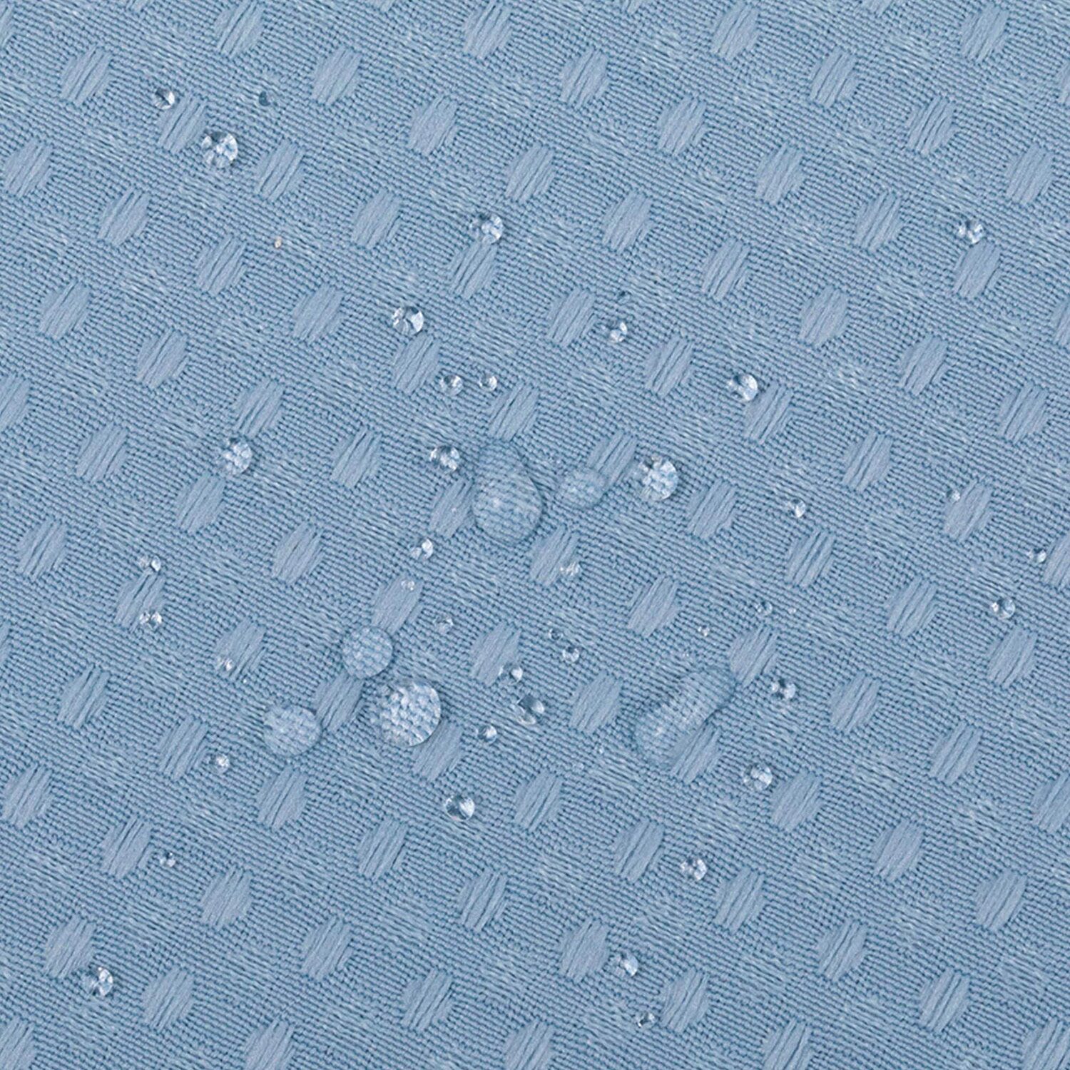 Awesome Home™ Polyester Waffle Snap Liner Shower Curtain Set