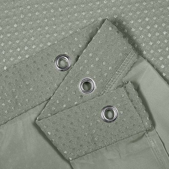 Awesome Home™ Polyester Waffle Snap In Liner Shower Curtain Set