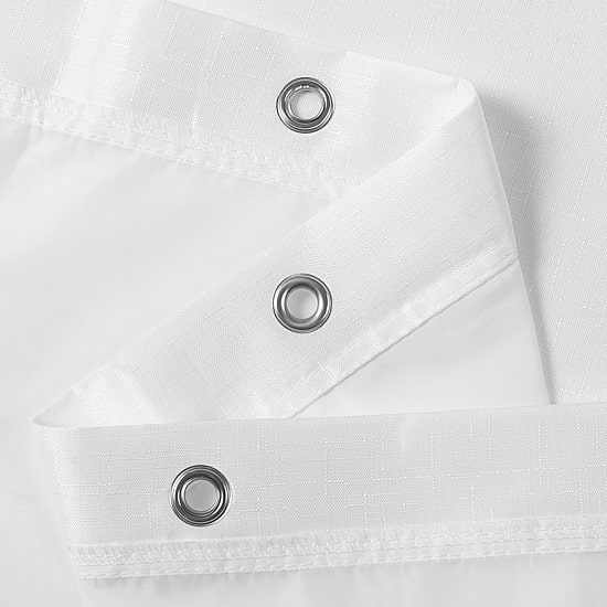 Awesome Home™ Waterproof  Poly  Snap In Liner Shower Curtain Set
