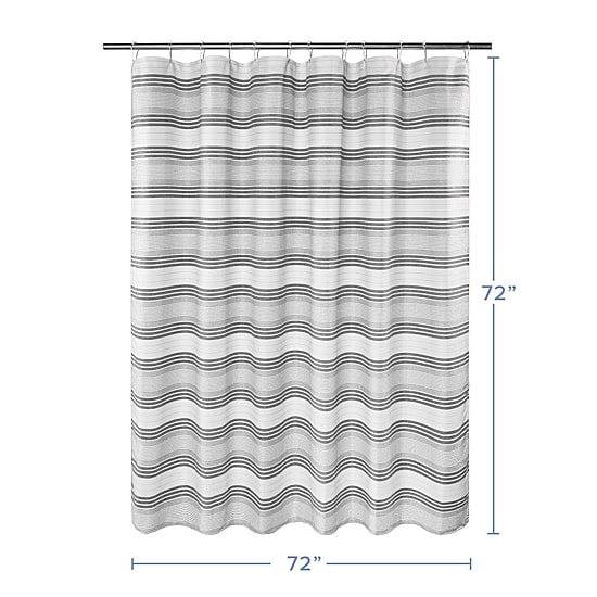 Awesome Home™ Beach Stripe Shower Curtain