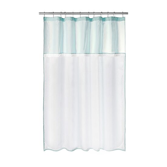 Awesome Home™ Starburst Snap In Liner Hooks Set Shower Curtain Set