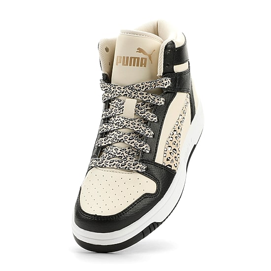 PUMA Rebound Layup  Animal Big Kid Girls Basketball Shoes