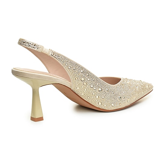 Nicole Miller Scoutie Womens Pointed Closed Toe Kitten Heel Pumps