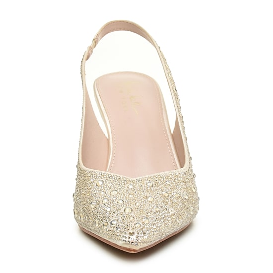 Nicole Miller Scoutie Womens Pointed Closed Toe Kitten Heel Pumps
