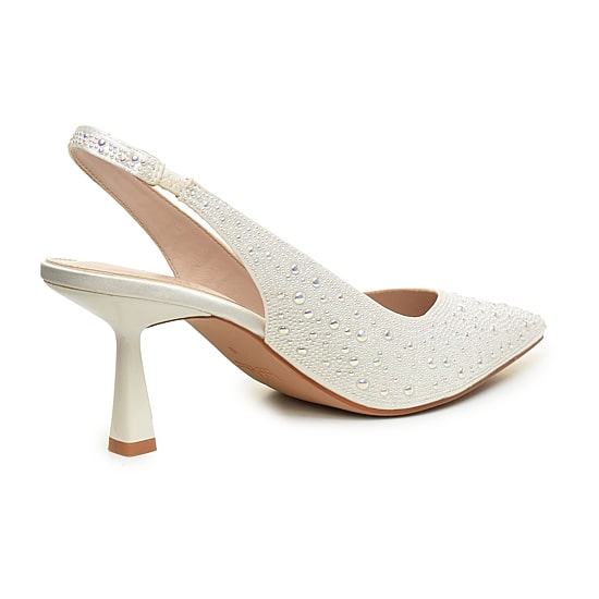 Nicole Miller Scoutie Womens Pointed Closed Toe Kitten Heel Pumps
