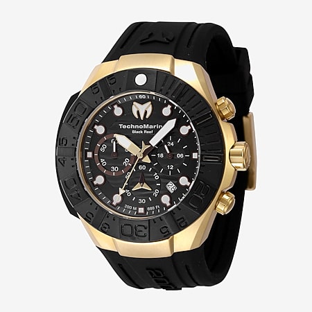 Invicta Technomarine Mens Black Bracelet Watch Tm-523012, Color