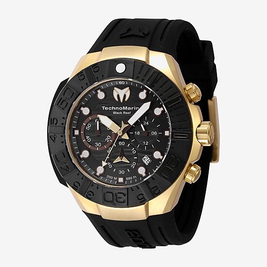 Invicta Technomarine Mens Black Bracelet Watch Tm-523012