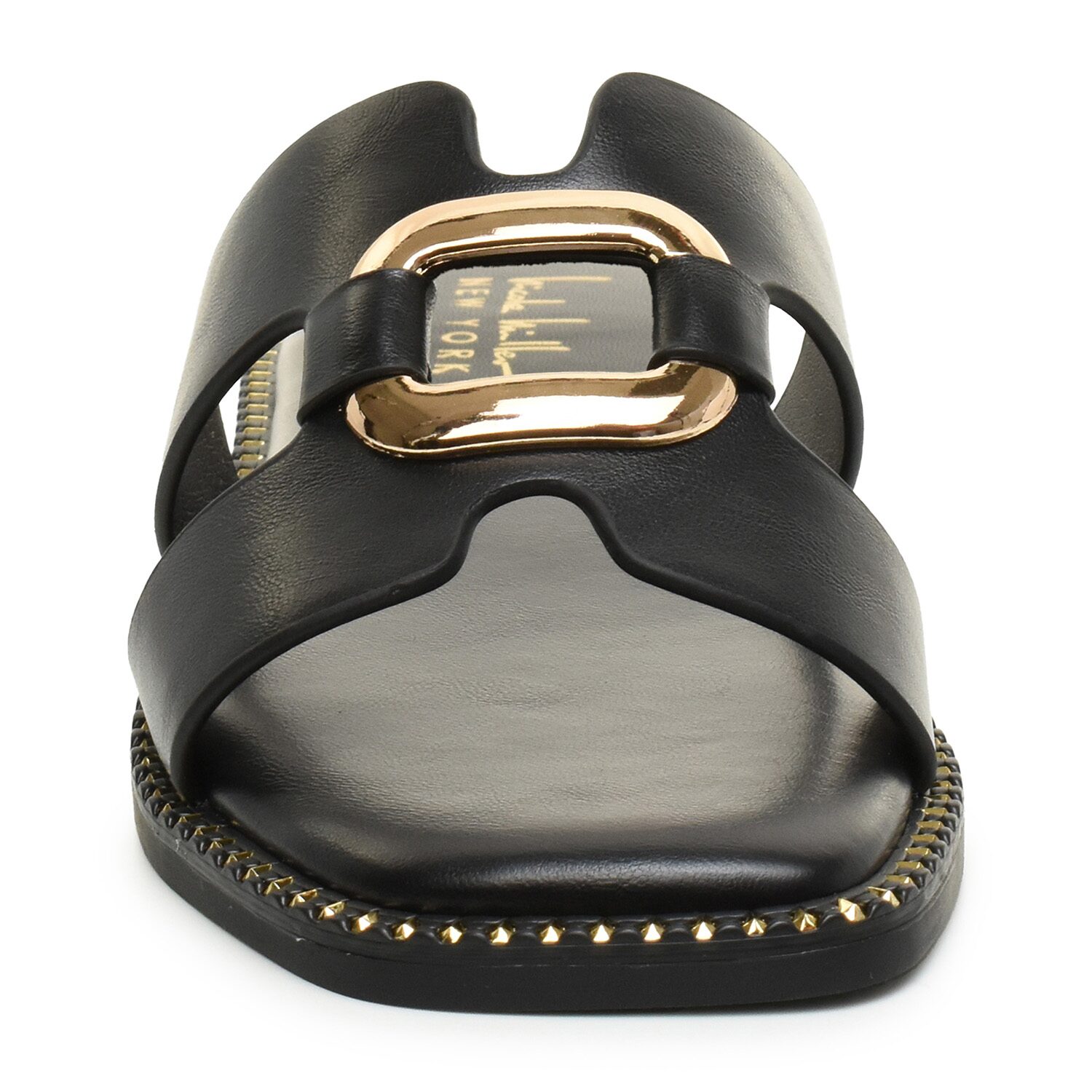 Nicole Miller Womens Danis Flat Sandals