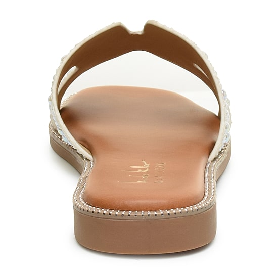 Nicole Miller Womens Heston Flat Sandals