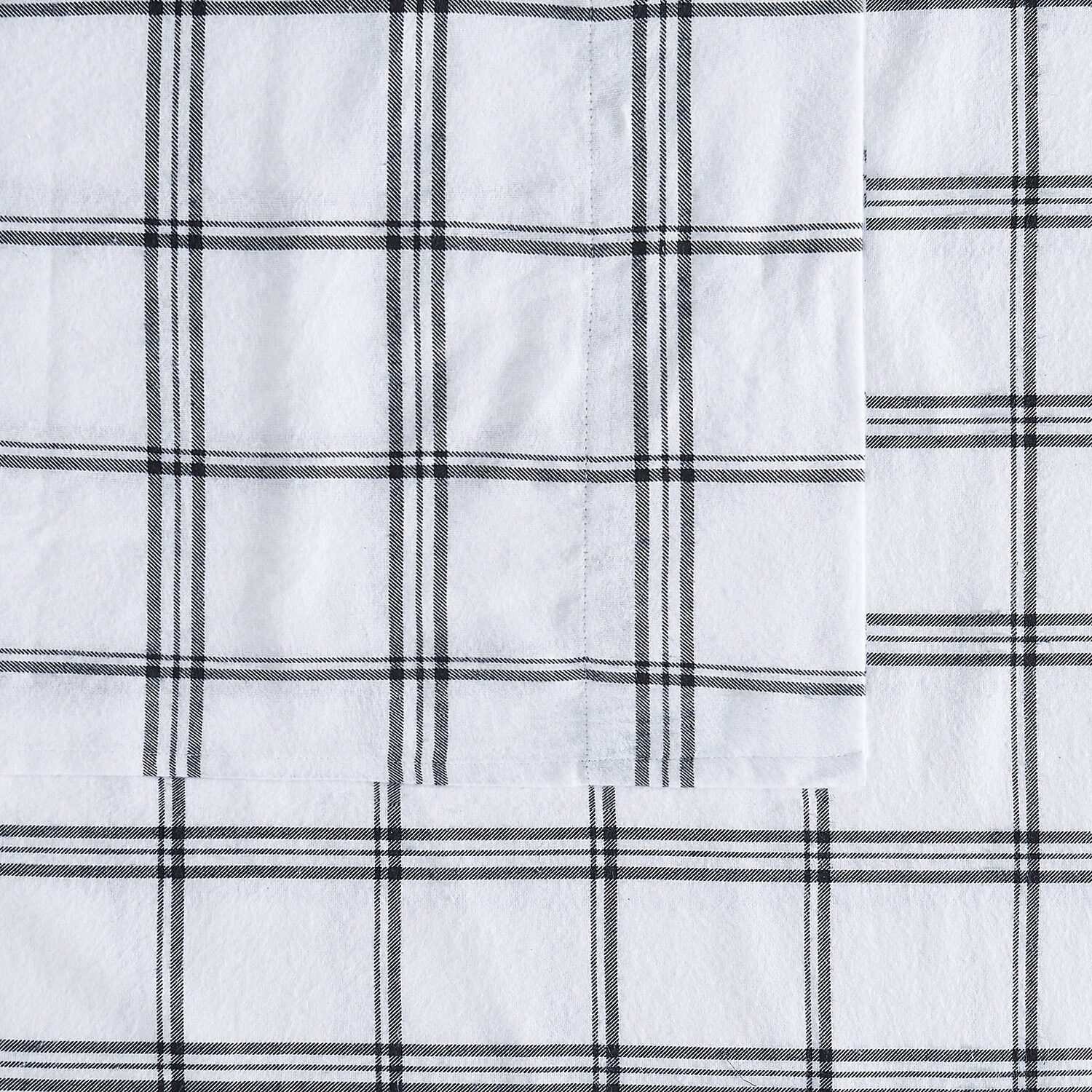 Truly Soft Bristol Plaid Flannel Sheet Set