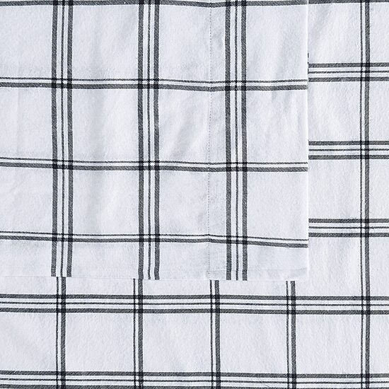 Truly Soft Bristol Plaid Flannel Sheet Set