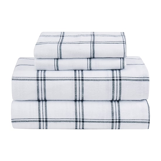 Truly Soft Bristol Plaid Flannel Sheet Set