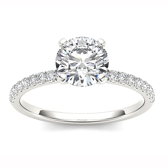 1 1/4 CT.T.W. Natural Round Diamond 14K Gold