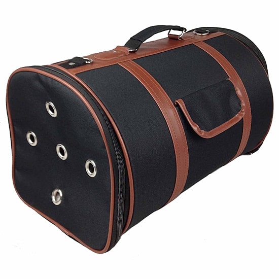 The Pet Life Airline Approved Fashion Cylinder Posh Pet Carrier
