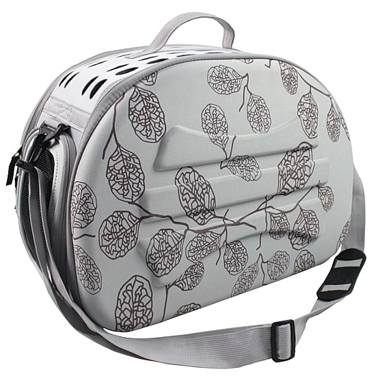The Pet Life Narrow Shelled Lightweight Collapsible Military Grade Transportable Designer Pet Carrier